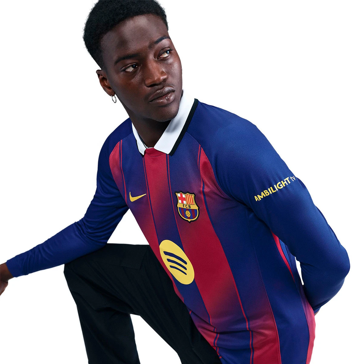 Camisola Nike FC Barcelona Primeiro Equipamento M/L 2025-2026