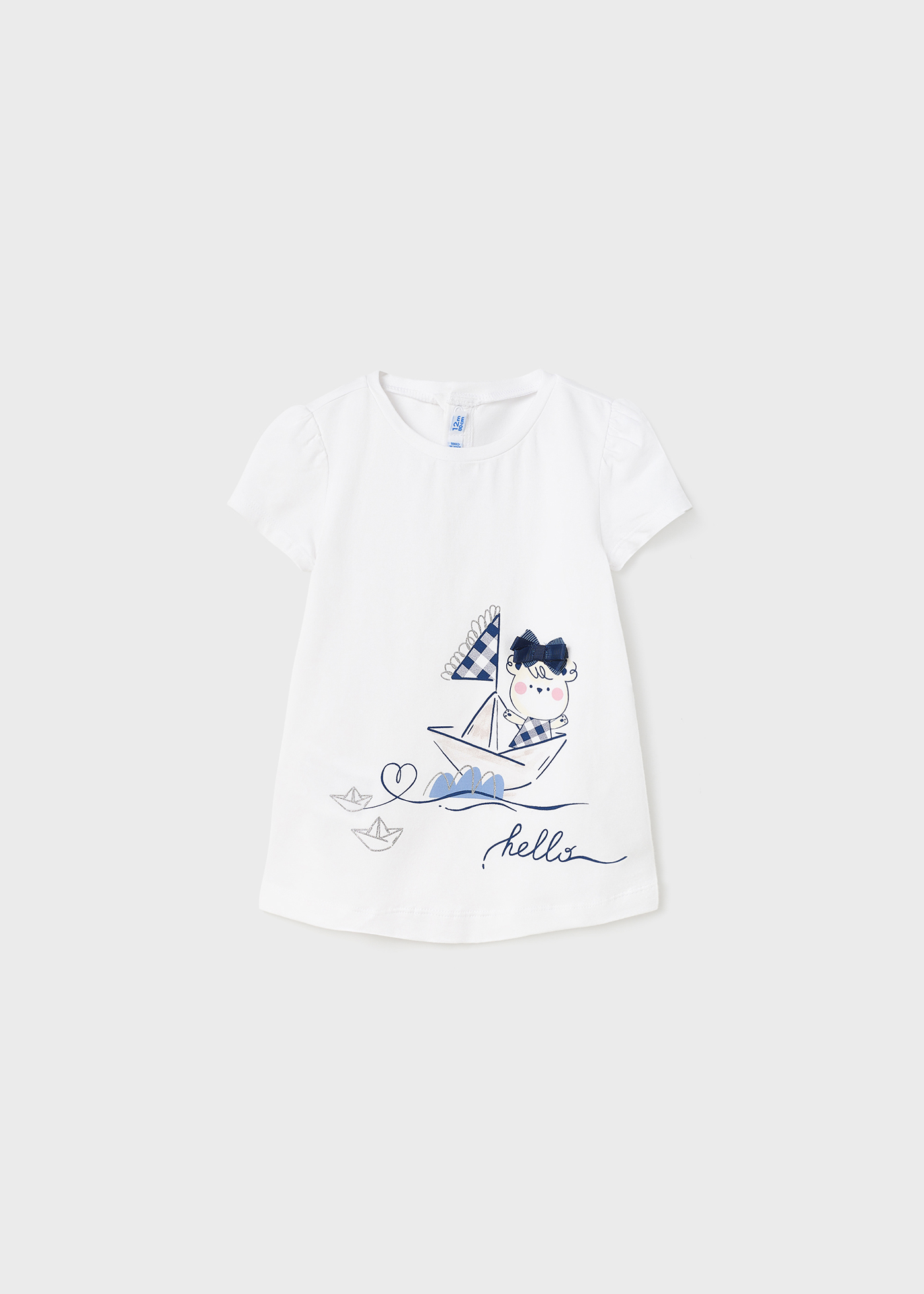 Conjunto de bebê de algodão com 3 peças