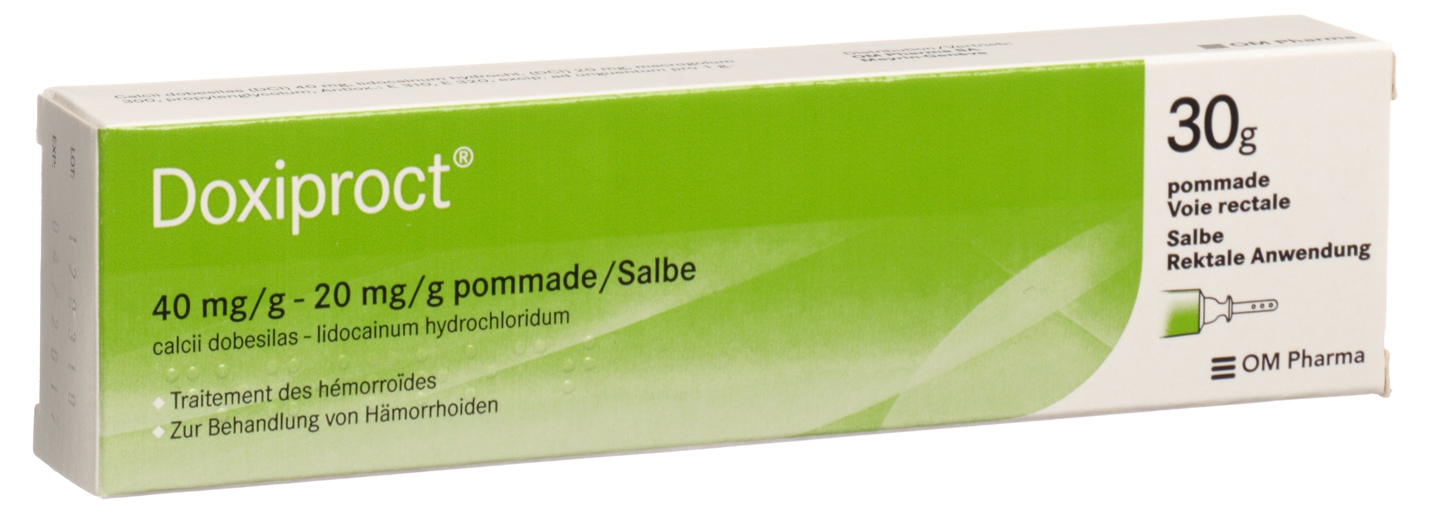DOXIPROCT Salbe Tb 30 g<br>30 g, Tube, Salbe