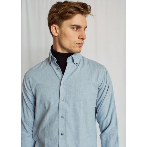 Bruun & Stengade Muriel Skjorte, Blue, L