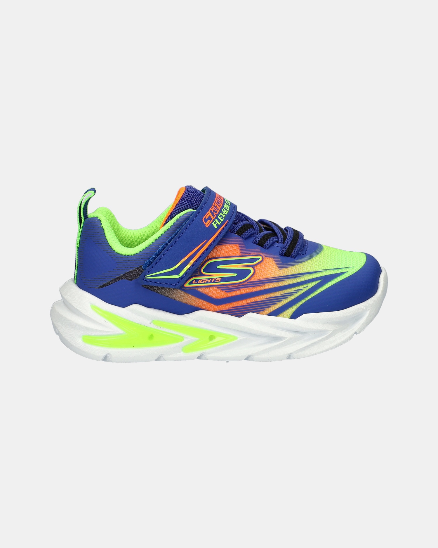 Skechers S Lighs Flex-Glow Ultra Klittenbandschoenen  - blauw