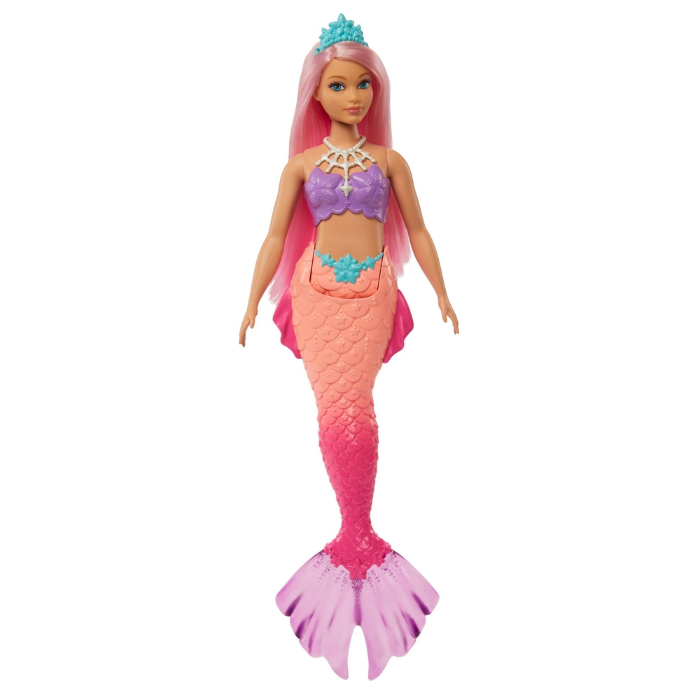 Barbie Dreamtopia Meerjungfrauenpuppe – Zartrosa Haar