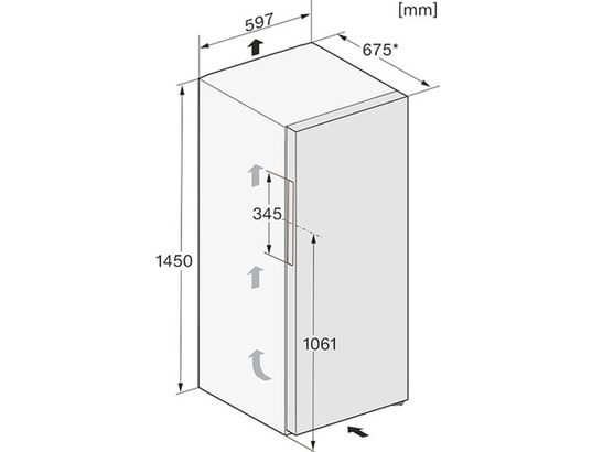 MIELE - Congélateur armoire FN 4322 C ws