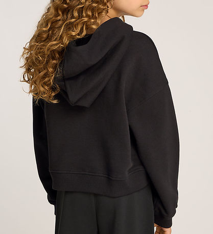 Calvin Klein H?ttetr?je - Logo Boxy Fit - Sort