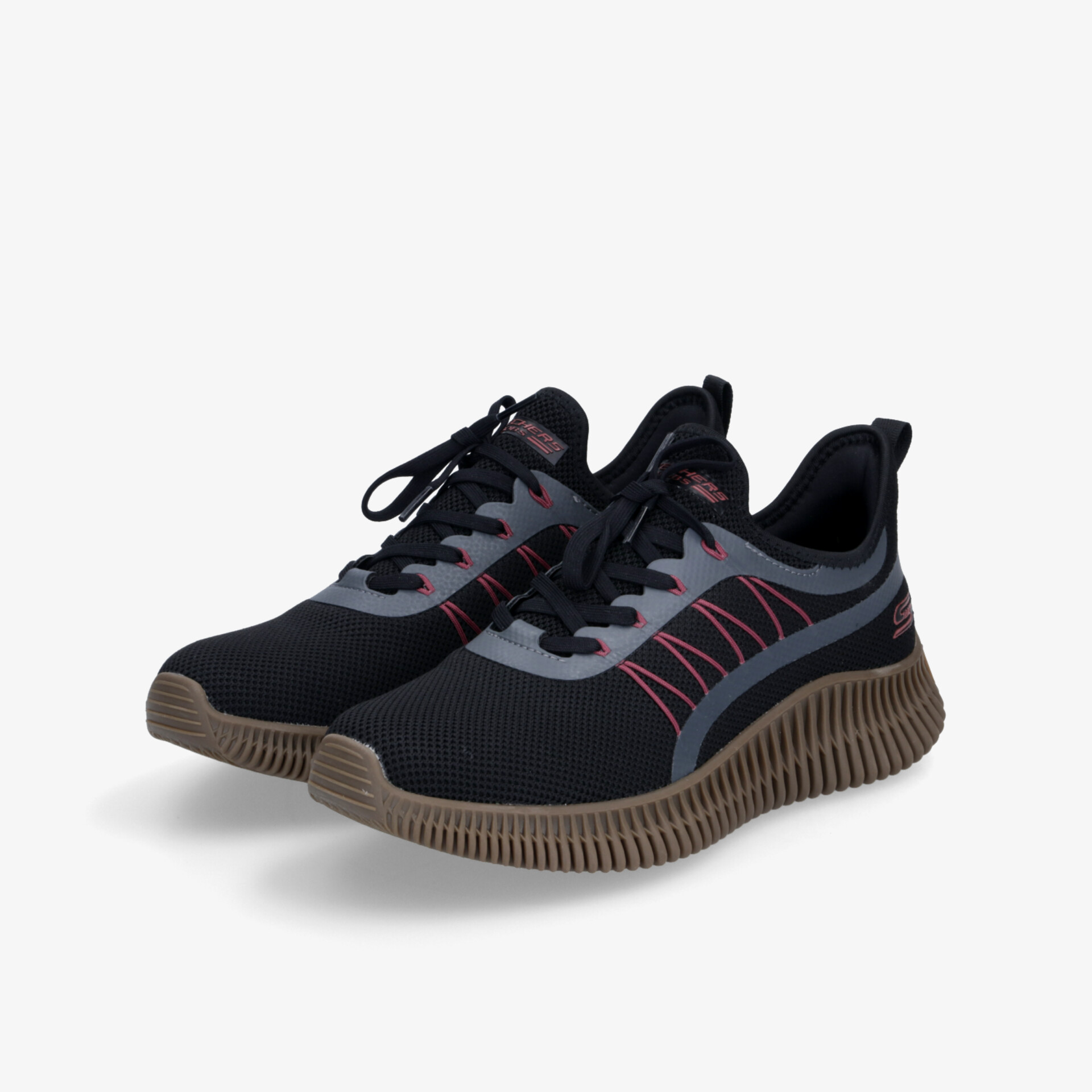 SKECHERS Bobs Geo Herren Sneaker Low schwarz