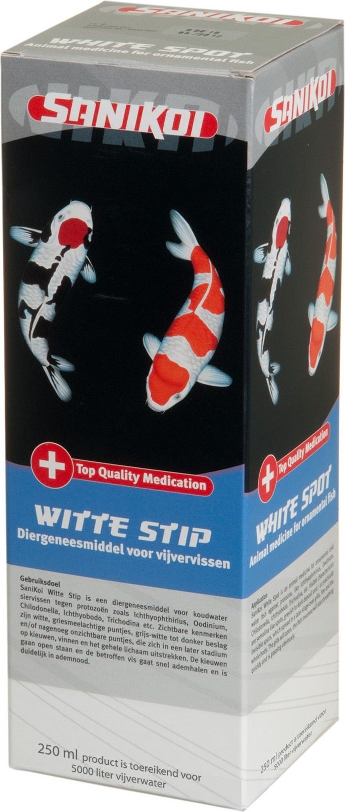 Velda vismedicijn SaniKoi White Spot 250 ml