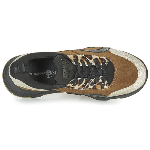 Philippe Morvan - VERSO V2 GLITTER FIN - Marron / Noir