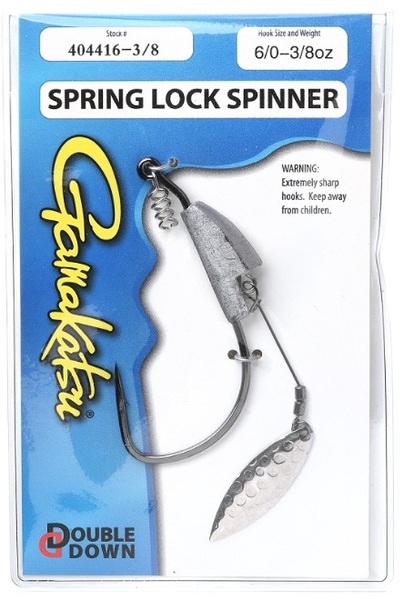 Hameçon pour Leurre Souple Gamakatsu Spring Lock Spinner