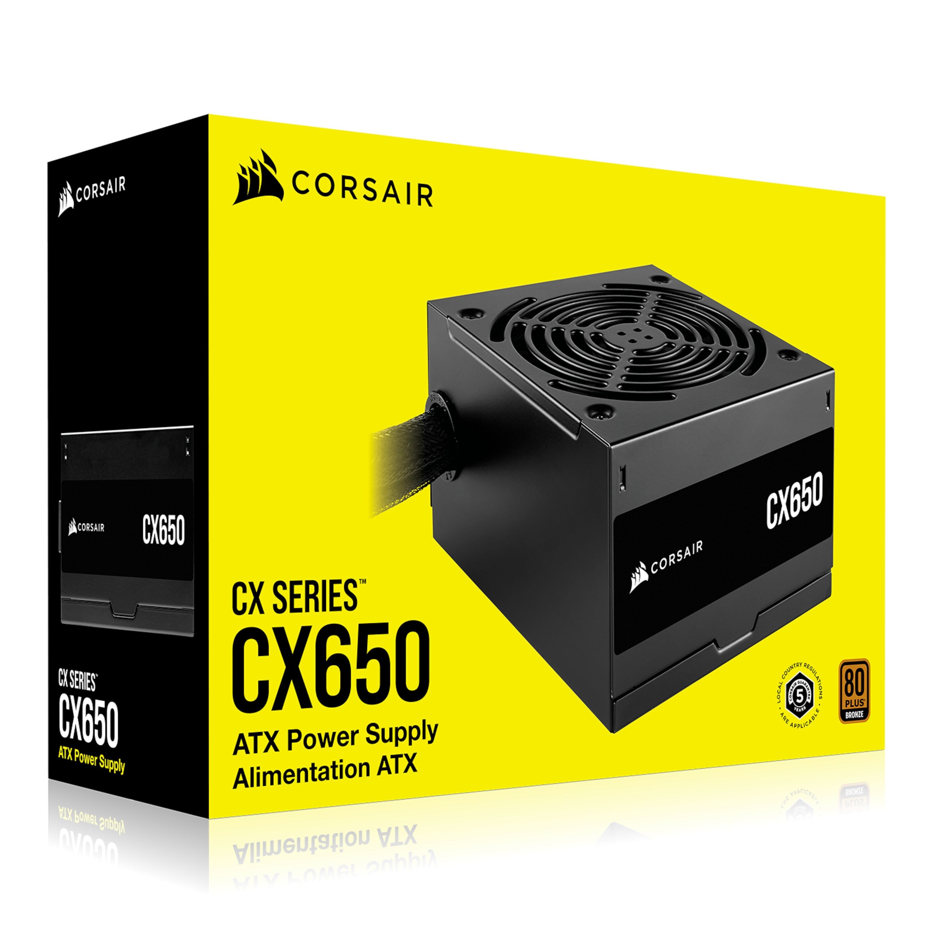 Corsair CX650 650 W Bronze Strømforsyning