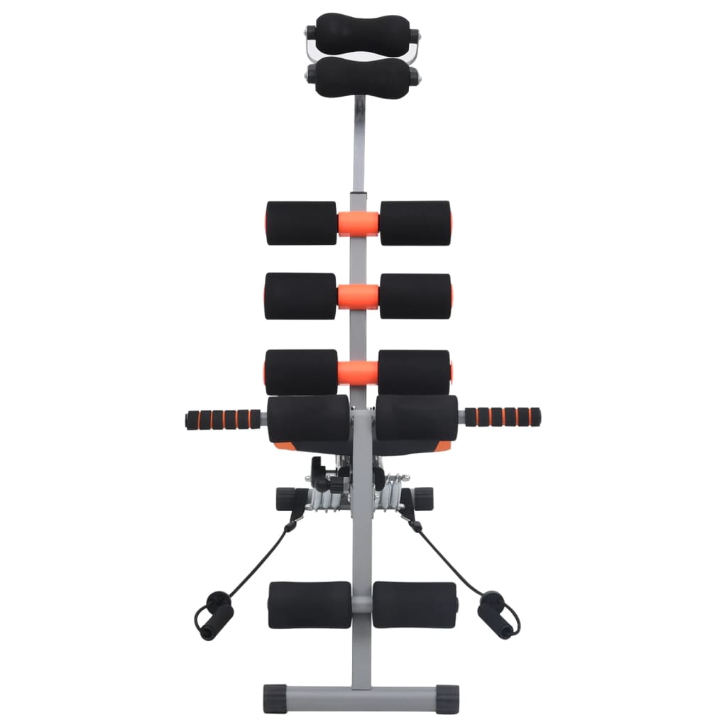Máquina Abdominal Vidaxl Preta