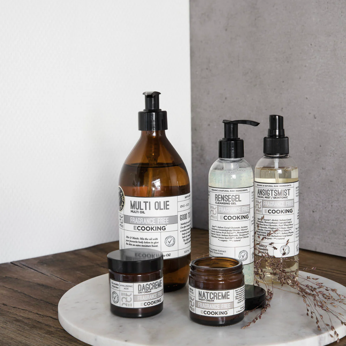 Ecooking  Parfumefri rensegel - 200 ml.