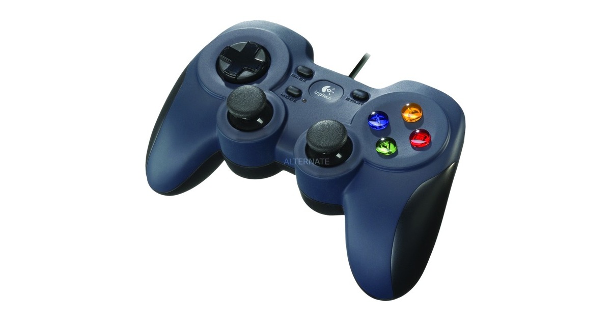 LogitechGamepad F310  (Donkerblauw/zwart)