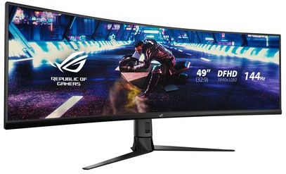 ASUS - ROG Strix XG49VQ - Gaming Monitor - Zwart - 49 inch - UltraWide - 3840 x 1080 Pixels - 144Hz