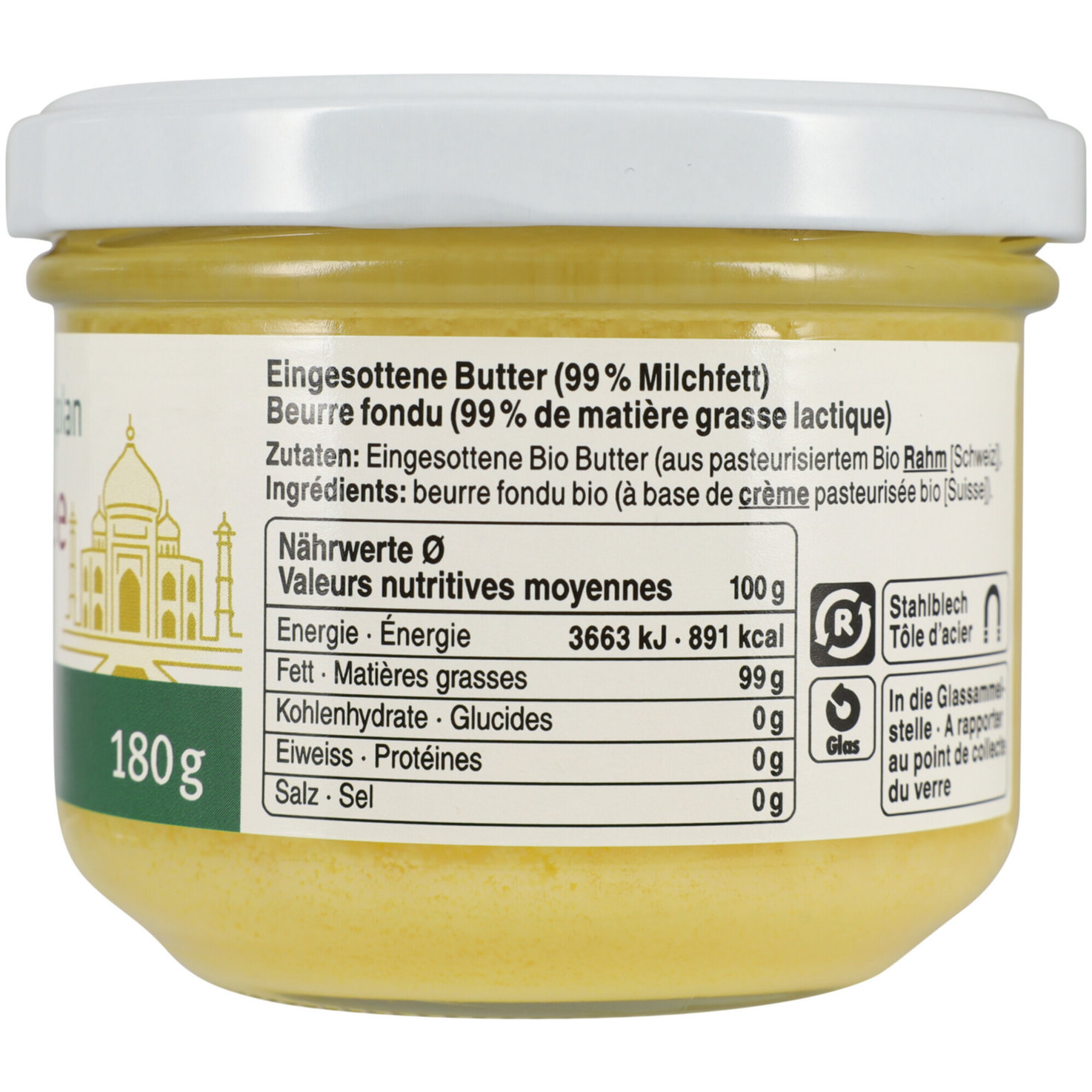Naturaplan Bio Ghee geklärte Butter
