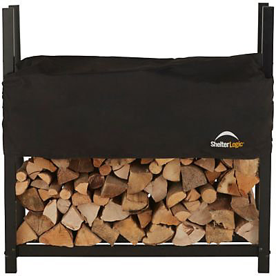 Bûcher Shelterlogic en polyester et acier L.111,7 x l.25 x H.115,6 cm