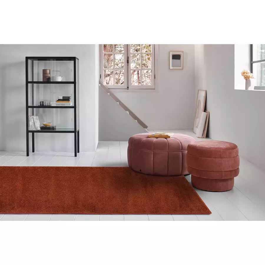 Esprit Kurzflorteppich California terracotta