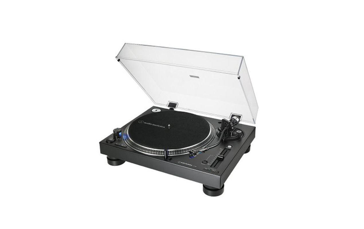 Plattenspieler AT-LP140XP Schwarz<br>Professioneller Plattenspieler mit Direktantrieb