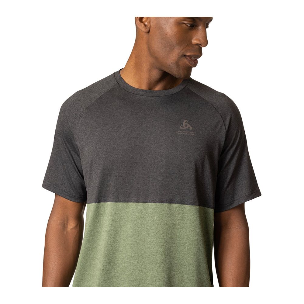 Odlo RIDE 365 - Maillot Homme loden frost melange/black melange