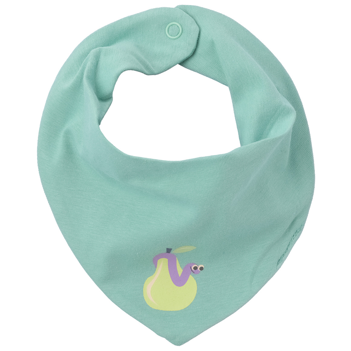 Topomini Newborn Langarmbody, Hose und Bandana helltürkis / bunt
