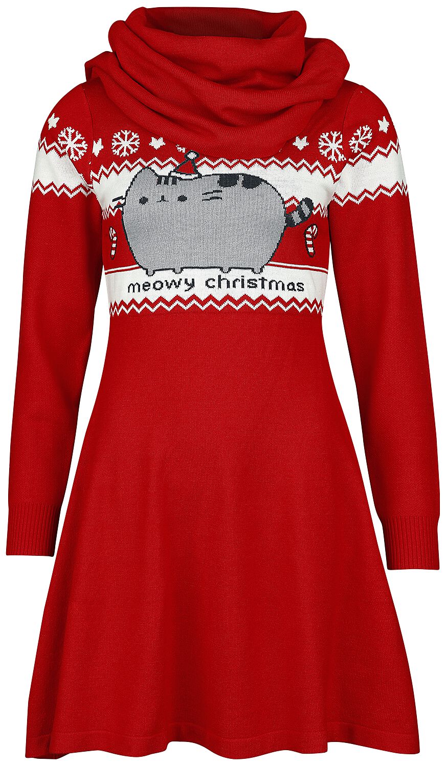 Noël | Pusheen Robe mi-longue
