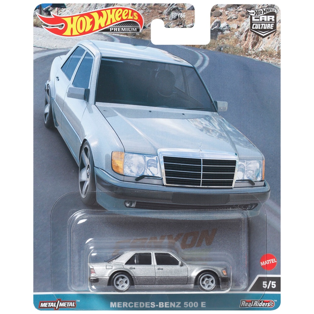 Hot Wheels Premium Car Culture Mercedes-Benz 500 E Fahrzeug