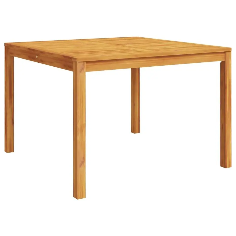 vidaXL - Tuintafel - Bruin - Acaciahout - 110 x 110 x 75 cm