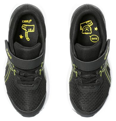Chaussures de Running Enfant Asics Contend 8 PS Noir Jaune