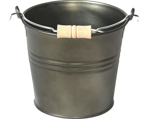 Emmer 1,6 L antraciet mat