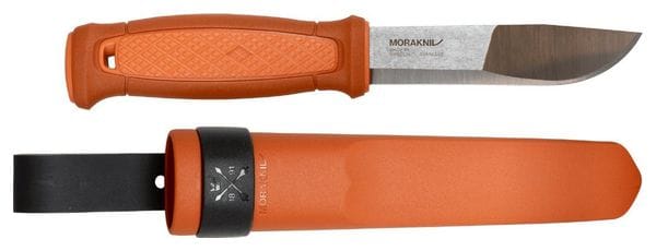 Couteau de survie Mora Kansbol Orange brûlé avec gaine en polymère-Orange