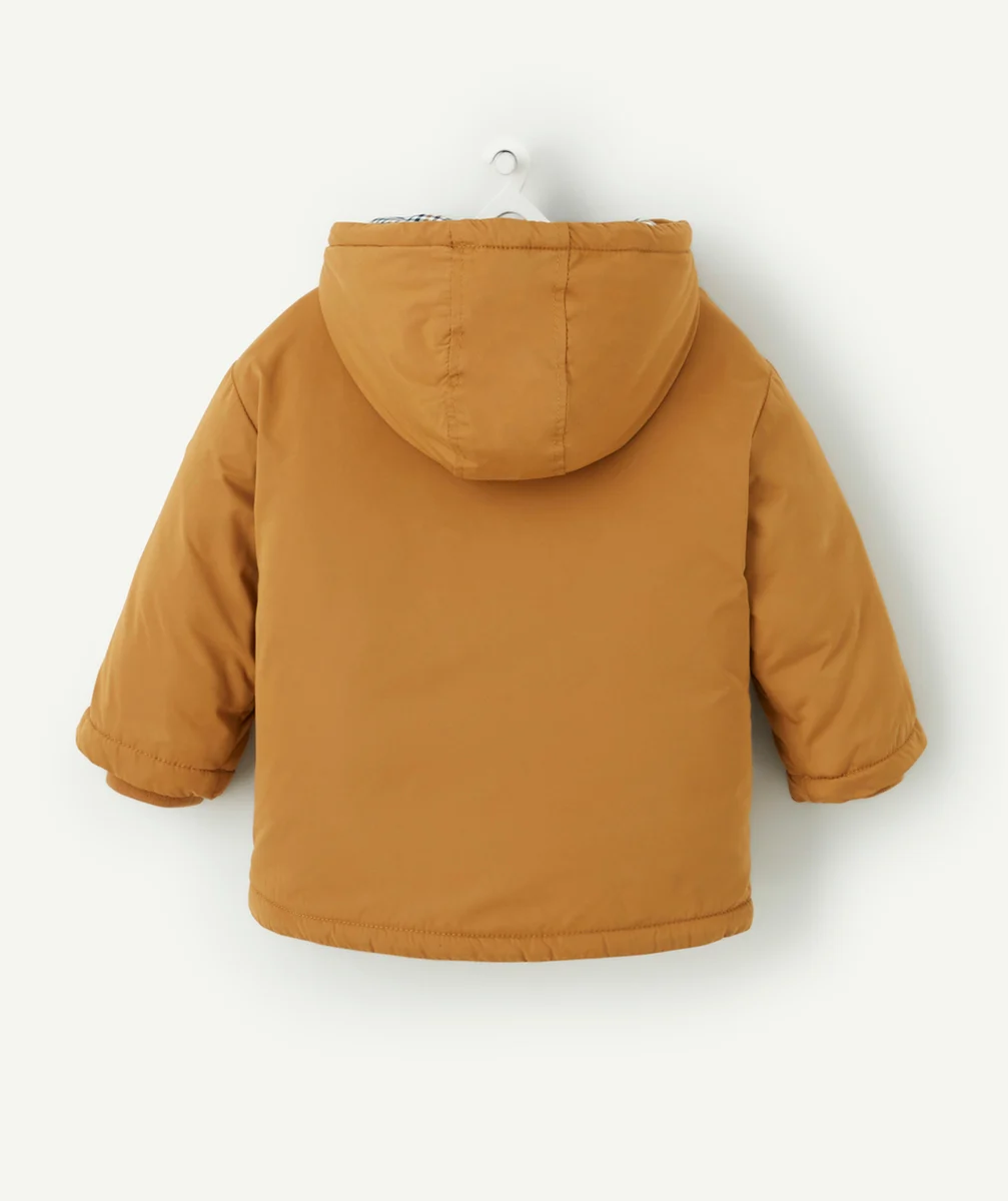 PARKA 3 EN 1 BÉBÉ GARÇON EN REMBOURRAGE RECYCLÉ MARRON