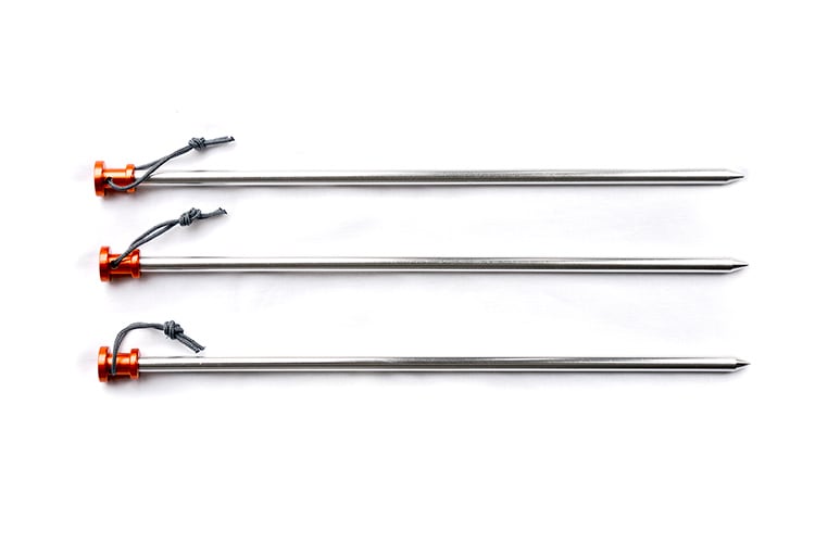 DD Hammocks Heavy Duty Pegs 12 pakn.<br>Hele 33 cm lang!