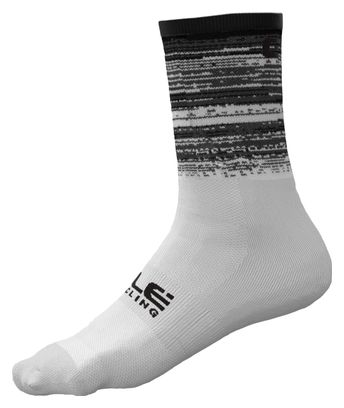 Chaussettes Unisexe Alé Q-Skin Scanner Blanc/Noir