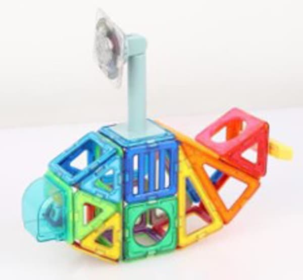 Magformers Mystery Spin Set med 40 deler