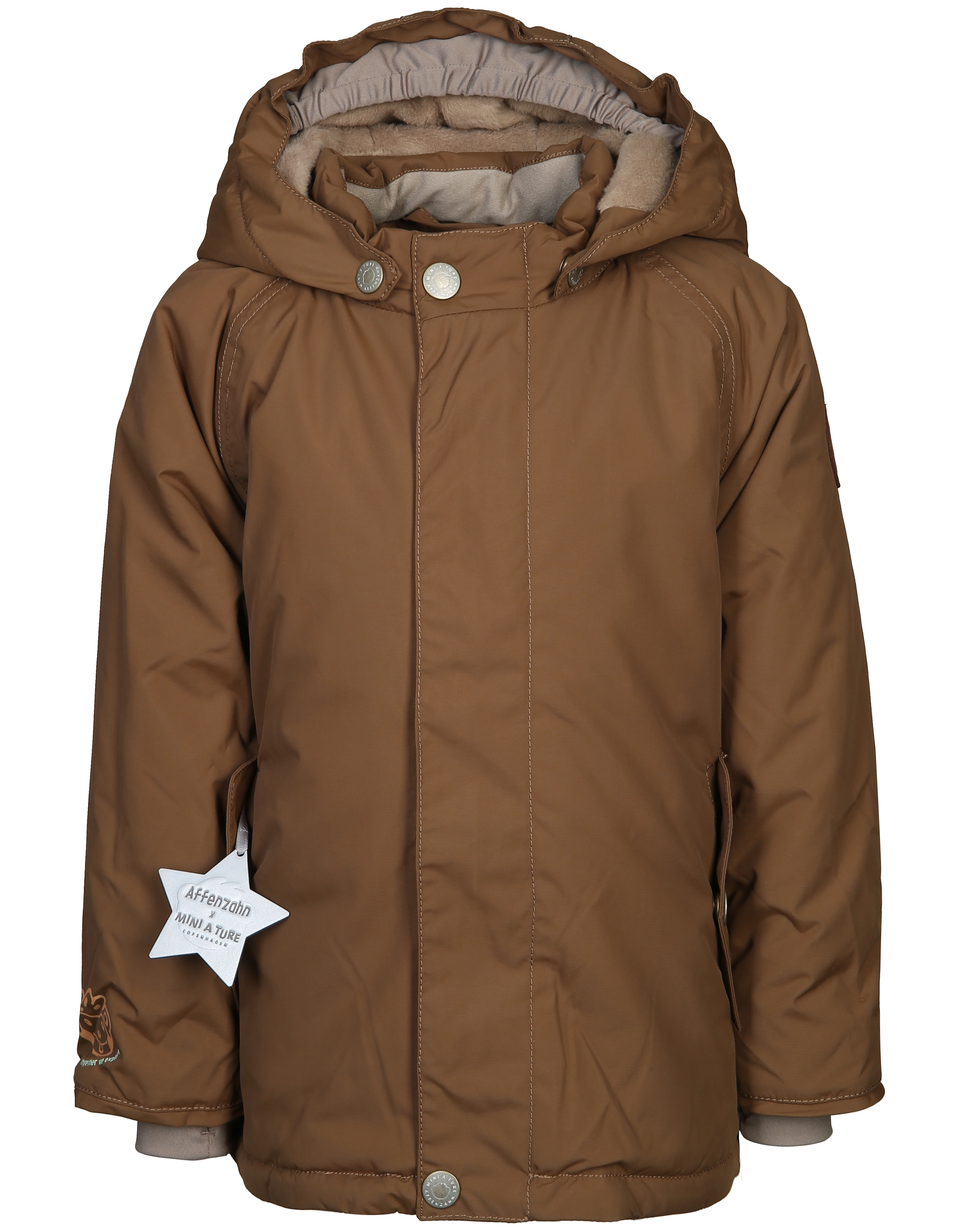 Winterjacke AFFENZAHN MATARIA in wood