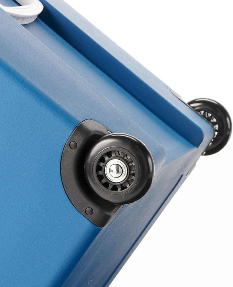 Mobicool MT48W AC/DC - elektrische Kühlbox mit Rollen passend für eine komplette Getränkekiste/Bierkiste, 48 Liter, 12 V und 230 V für Auto, LKW, Boot, Reisemobil und Steckdose