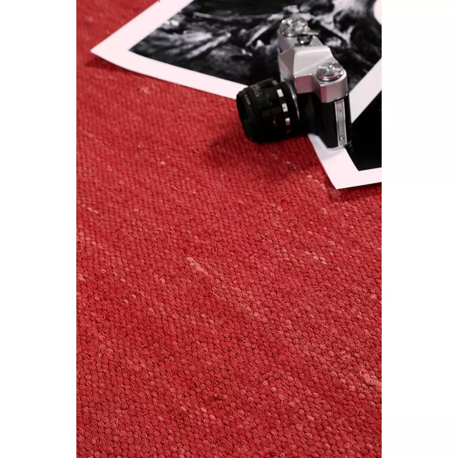 Esprit Kelim Teppich Rainbow Kelim rot