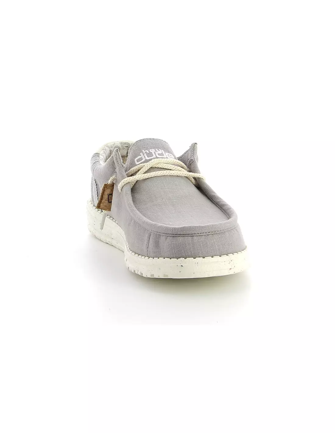DUDE WALLY BRAIDED NATURAL - Espadrilles Naturalgrey