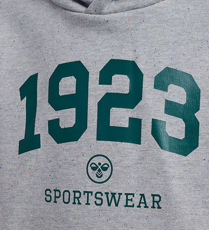 Hummel Kapuzenpullover - hmlNipps - Light Grey Melange