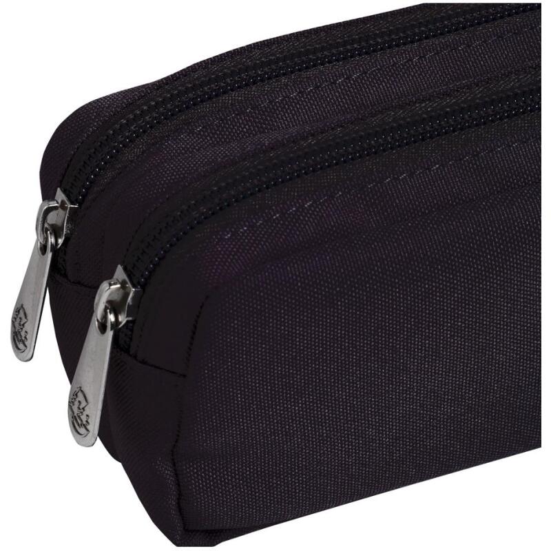 Trousse rectangle deux compartiments Dobble - Noir