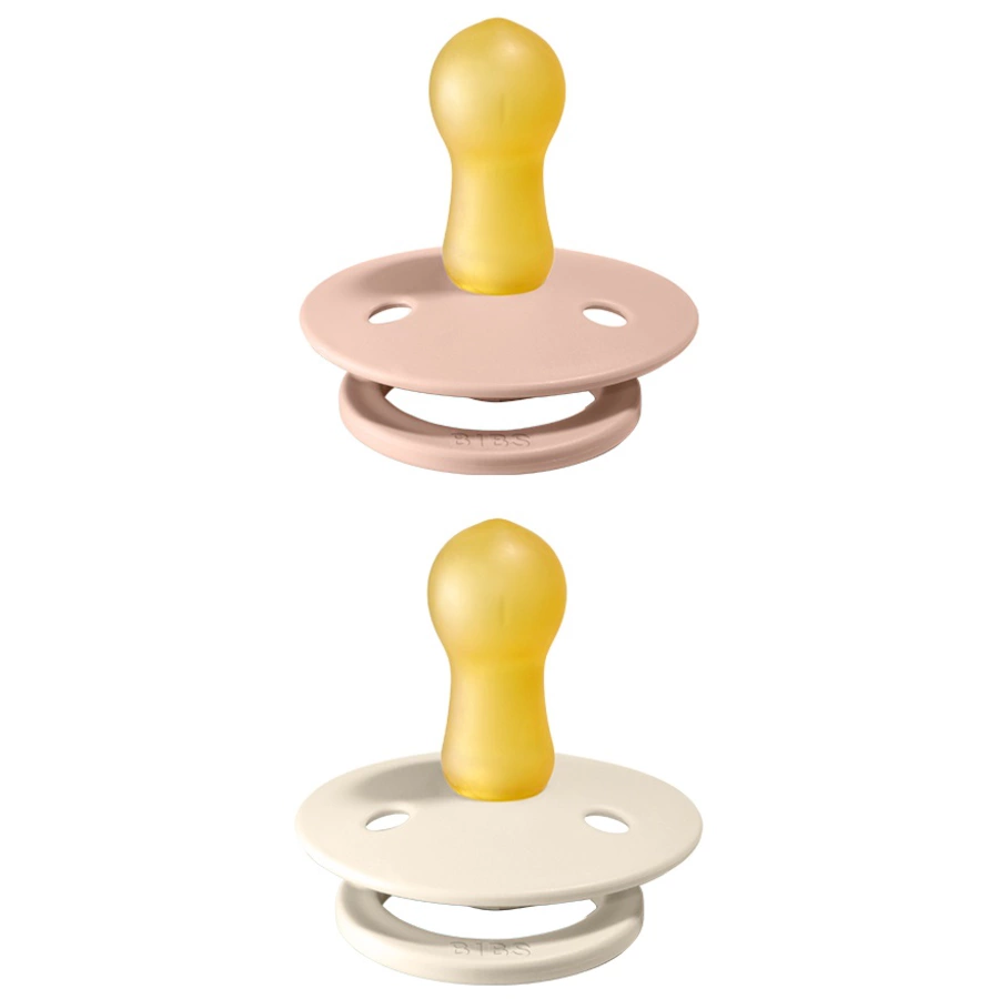 BIBS® Schnuller Colour Blush  Ivory 0-6 Monate, 2 Stk.