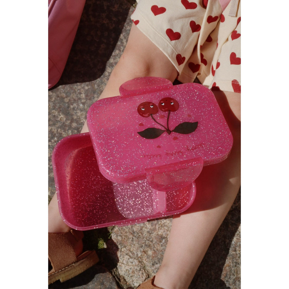 Køb Konges Sløjd Cherry Glitter Madkasse