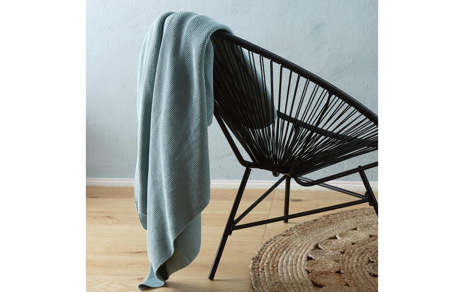 Decke Antua 200 x 200 cm, GraugrünTagesdecke aus 100% Baumwolle