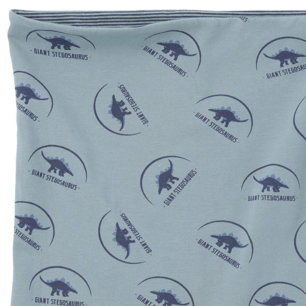 Topolino Jungen Snood mit Dino-Allover petrol