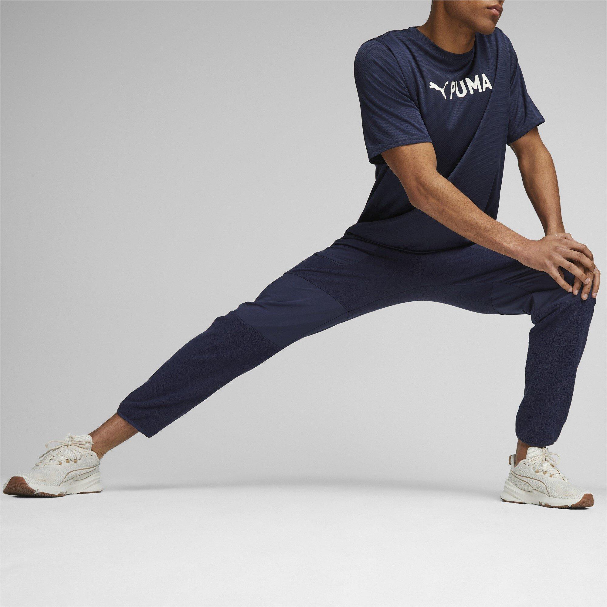 Puma Puma Fit Hybrid Polar Fleece/Woven P Tracksuit Bottom Mens