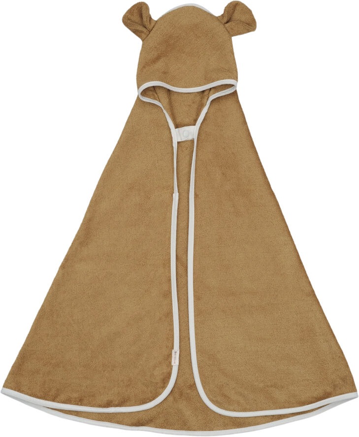 Fabelab Hooded Baby Towel - Bear - Ochre Ochre