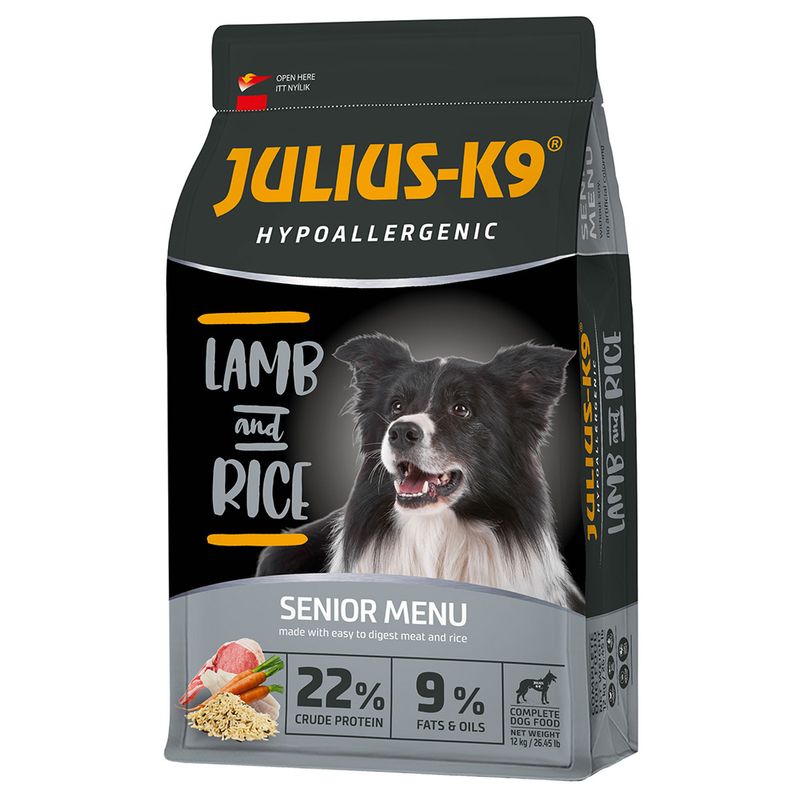 JULIUS-K9 High Premium Senior/Light Hypoallergenic agneau
