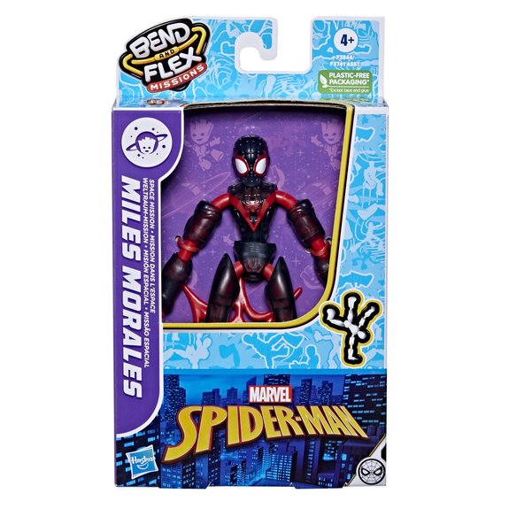 Marvel Spider-Man Bend and Flex Missions Figurines flexibles de 15 cm