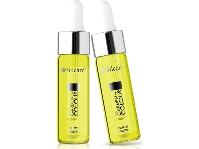 SILCARE_The Garden of Colour Regenerating Cuticle and Nail Oil Lemon Yellow 15ml