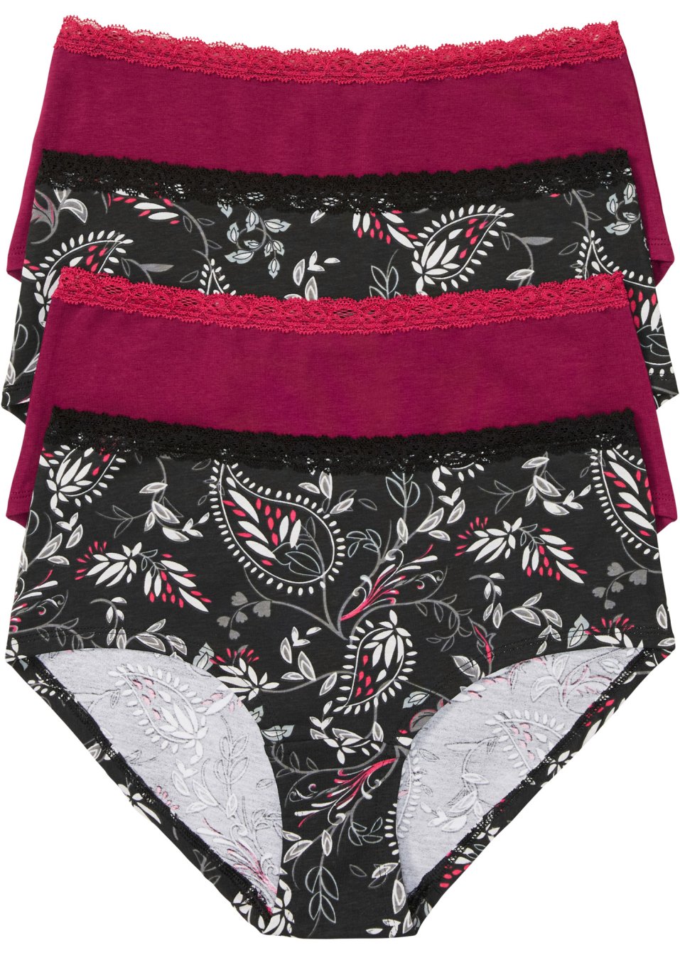 Lot de 4 maxi culottes avec coton