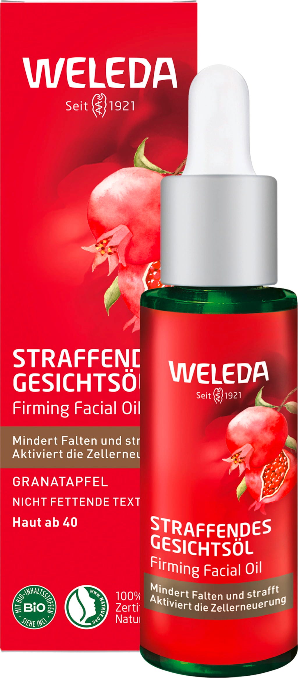 Weleda  Granatapfel Straffendes Gesichtsöl, 30 ml